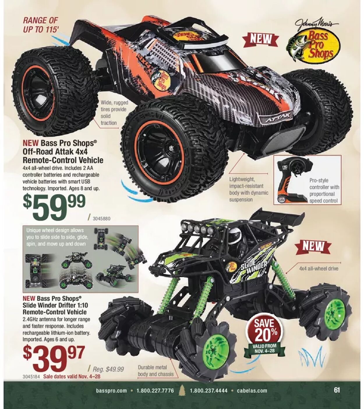 Flyer Cabela's 01.11.2021 - 22.12.2021