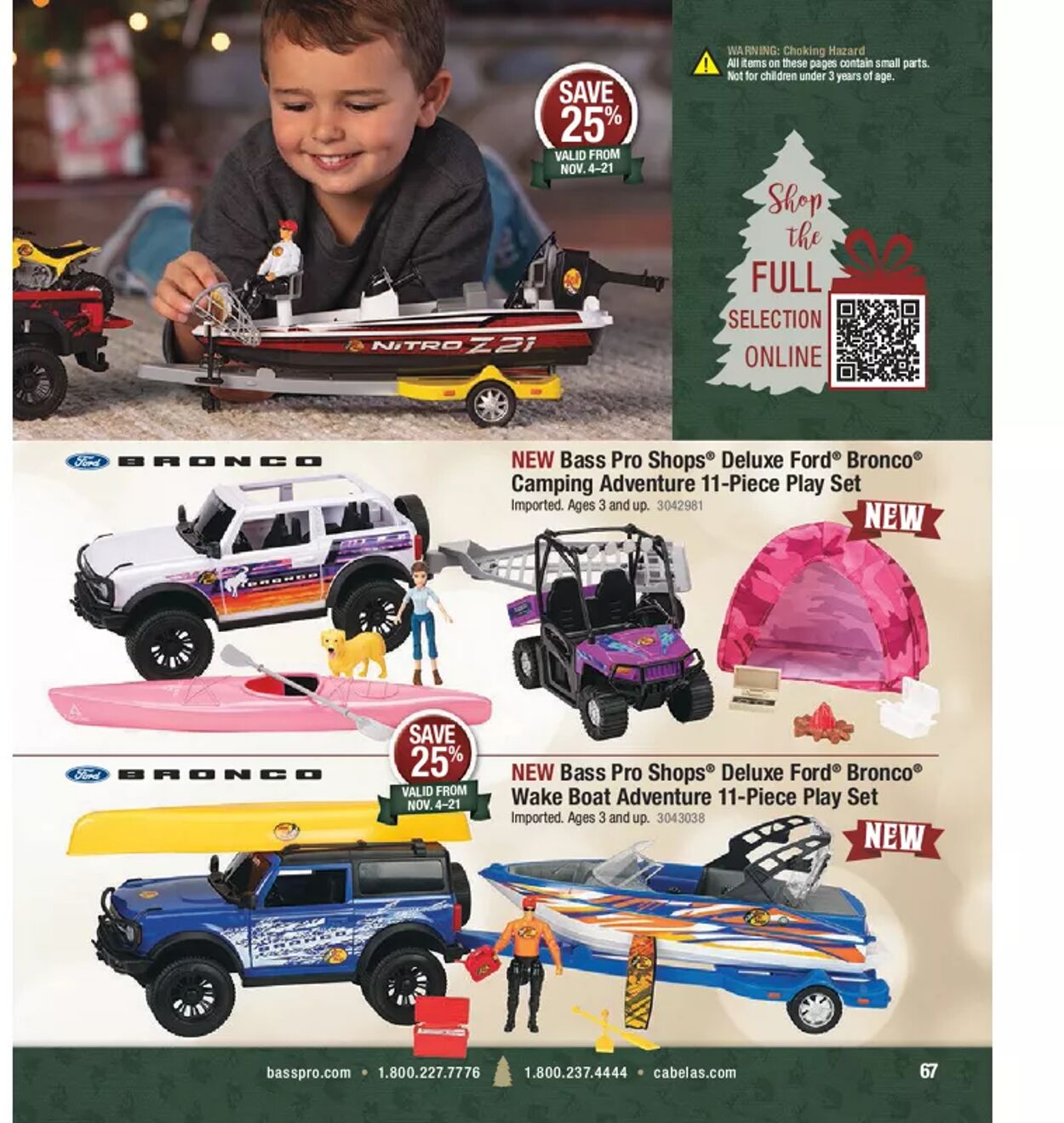 Flyer Cabela's 01.11.2021 - 22.12.2021