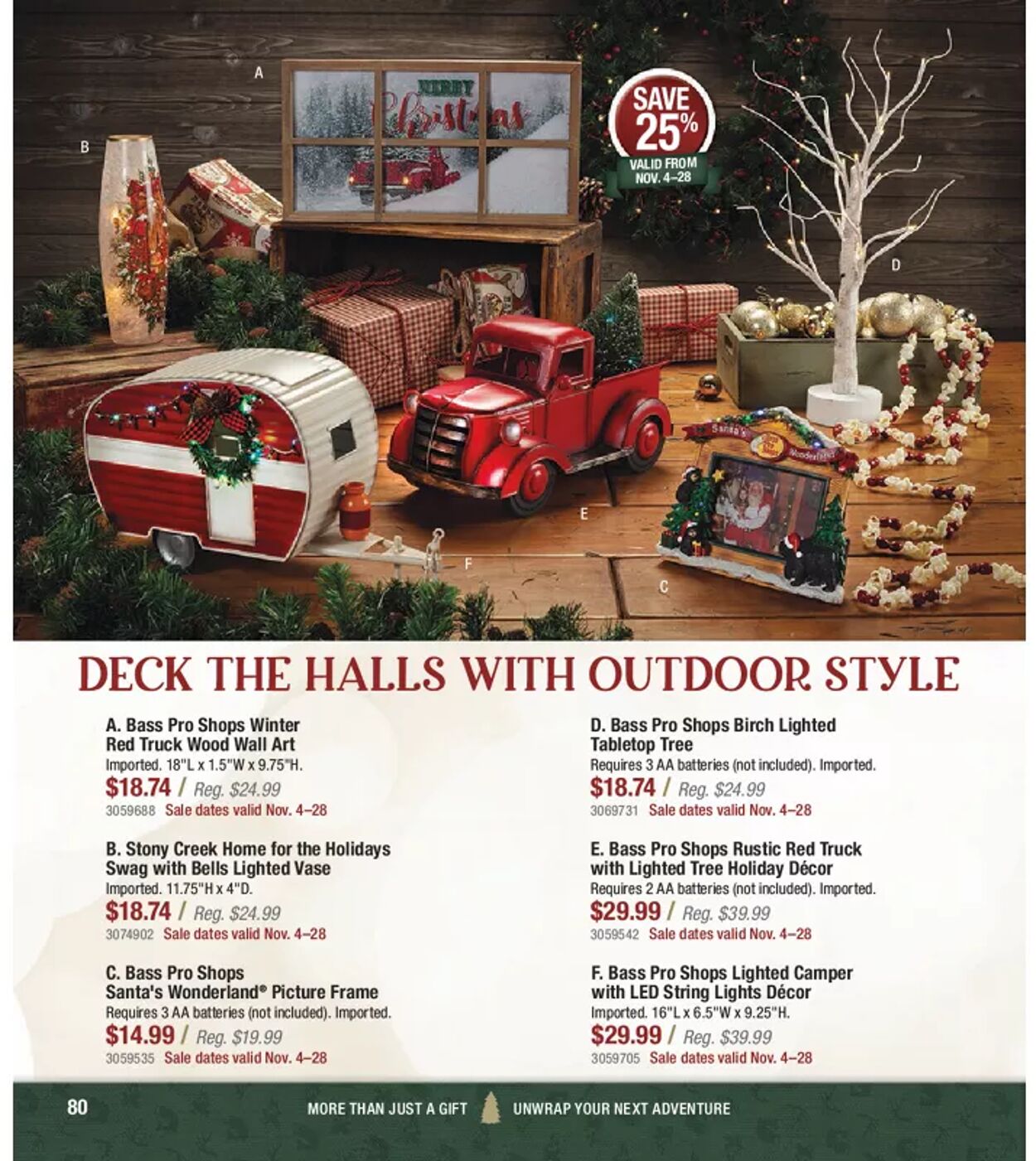 Flyer Cabela's 01.11.2021 - 22.12.2021