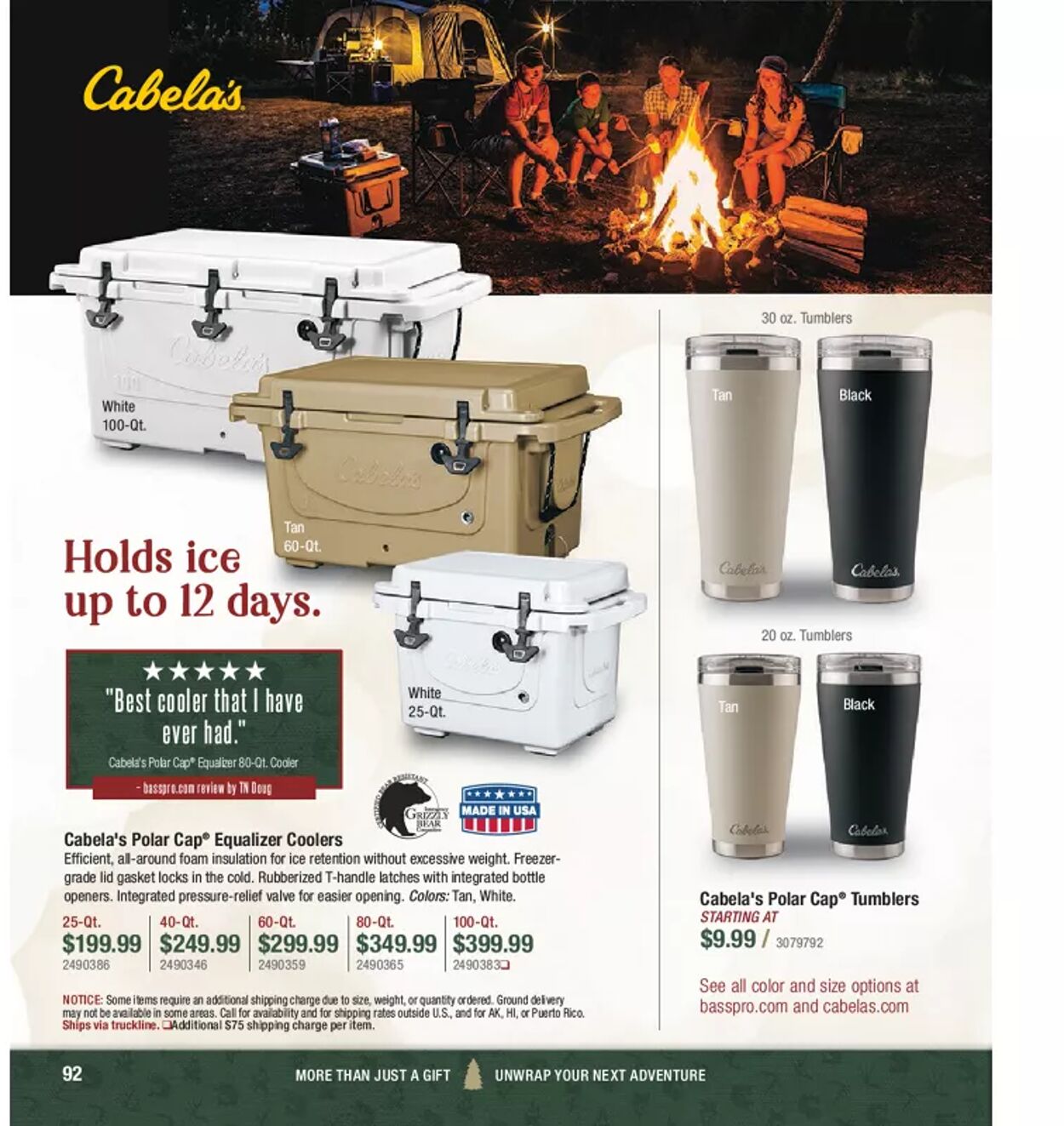 Flyer Cabela's 01.11.2021 - 22.12.2021