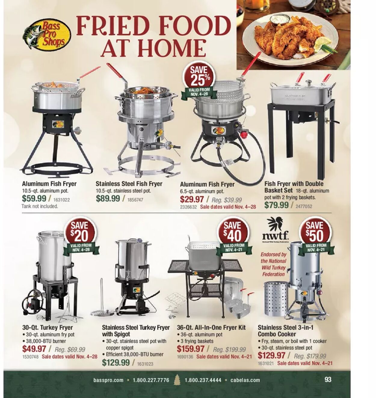 Flyer Cabela's 01.11.2021 - 22.12.2021