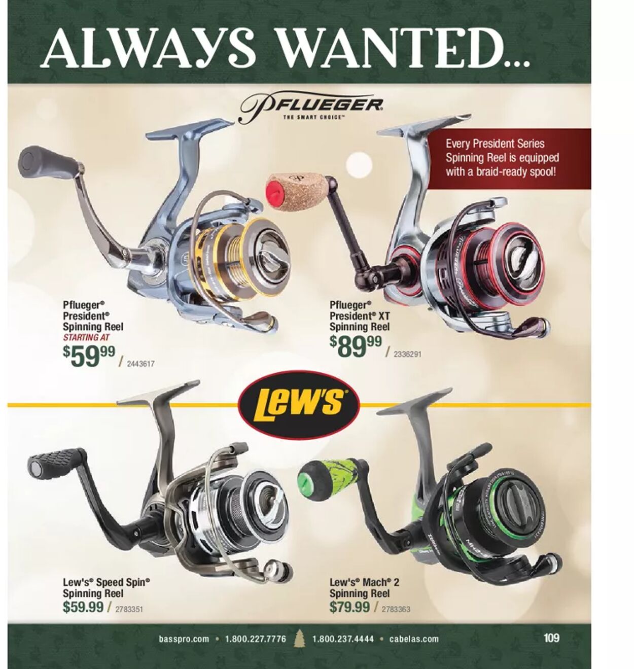 Flyer Cabela's 01.11.2021 - 22.12.2021