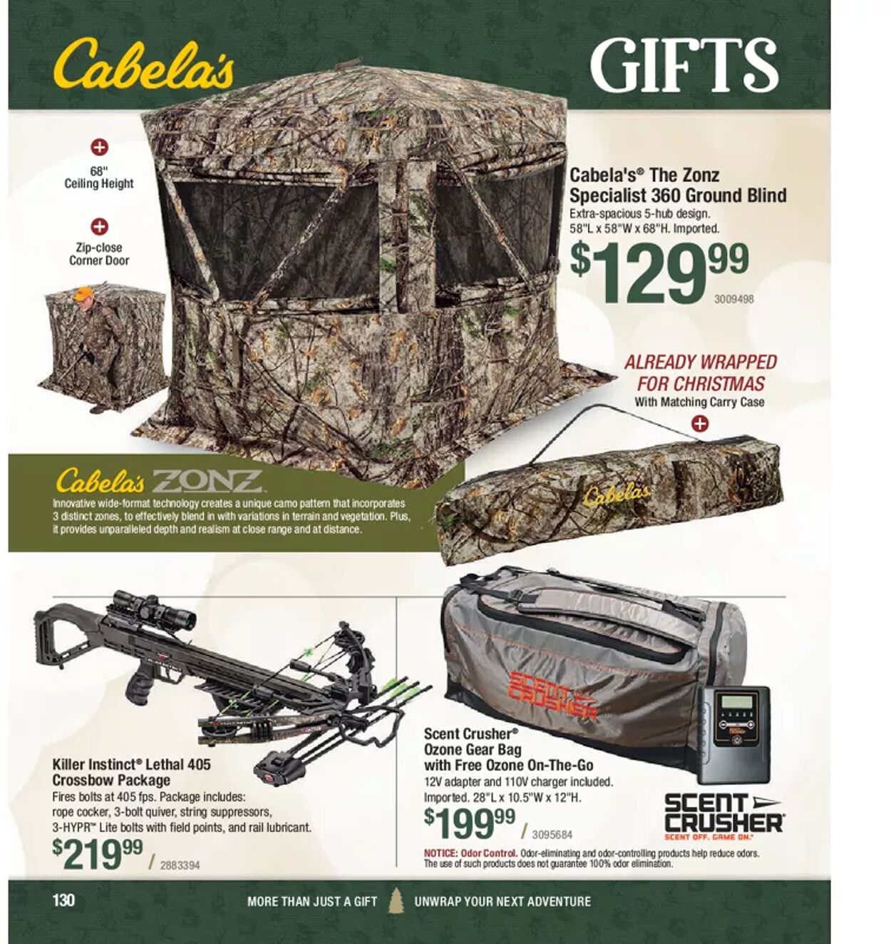 Flyer Cabela's 01.11.2021 - 22.12.2021