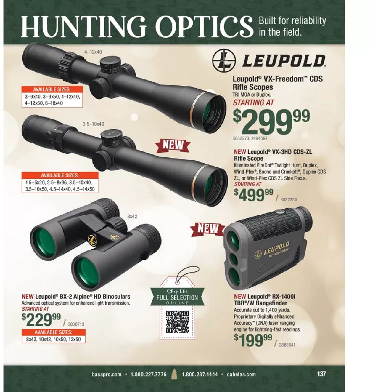 Flyer Cabela's 01.11.2021 - 22.12.2021