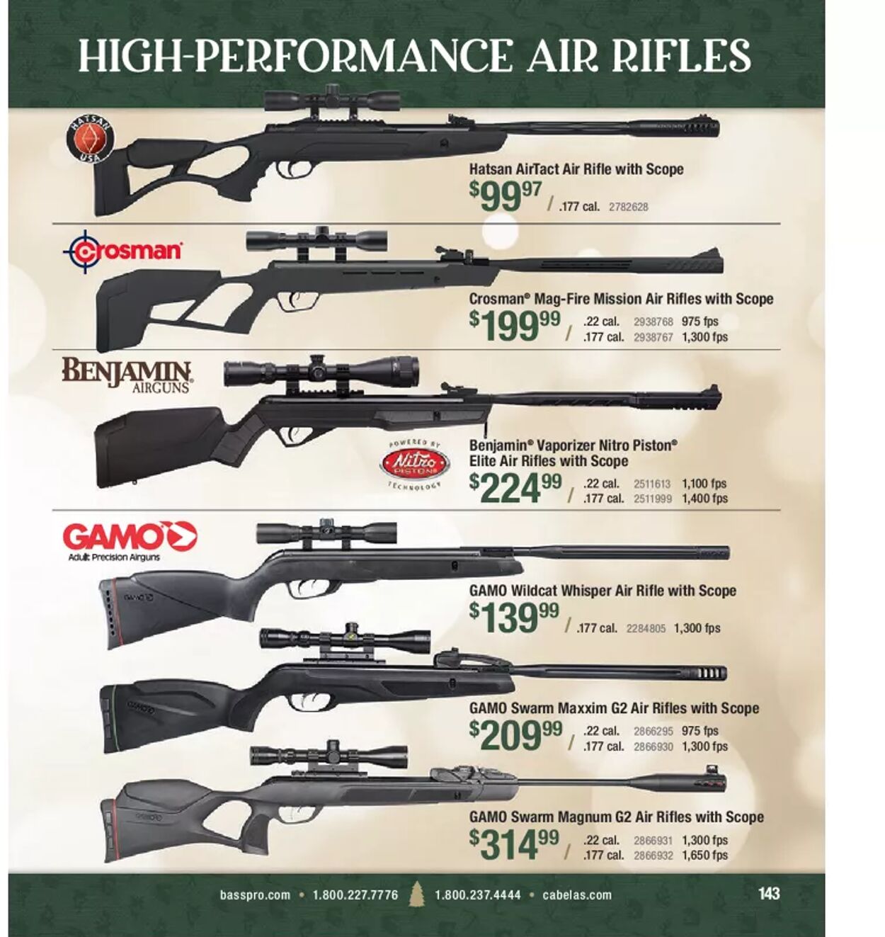 Flyer Cabela's 01.11.2021 - 22.12.2021