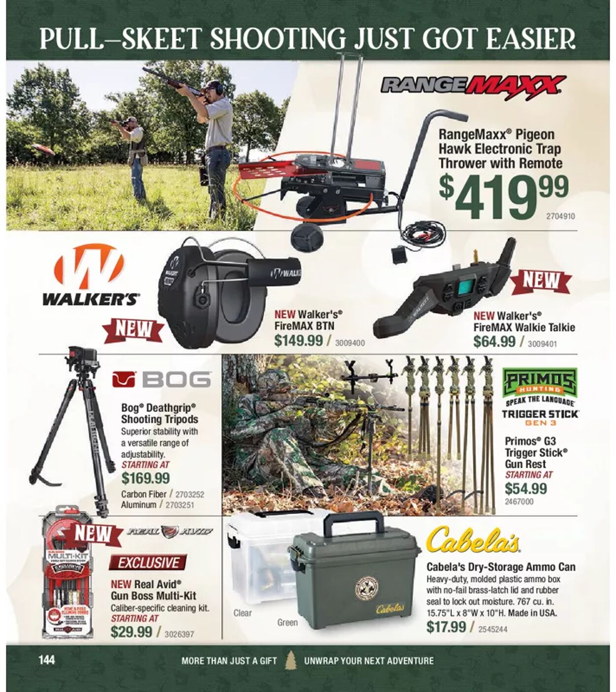 Flyer Cabela's 01.11.2021 - 22.12.2021