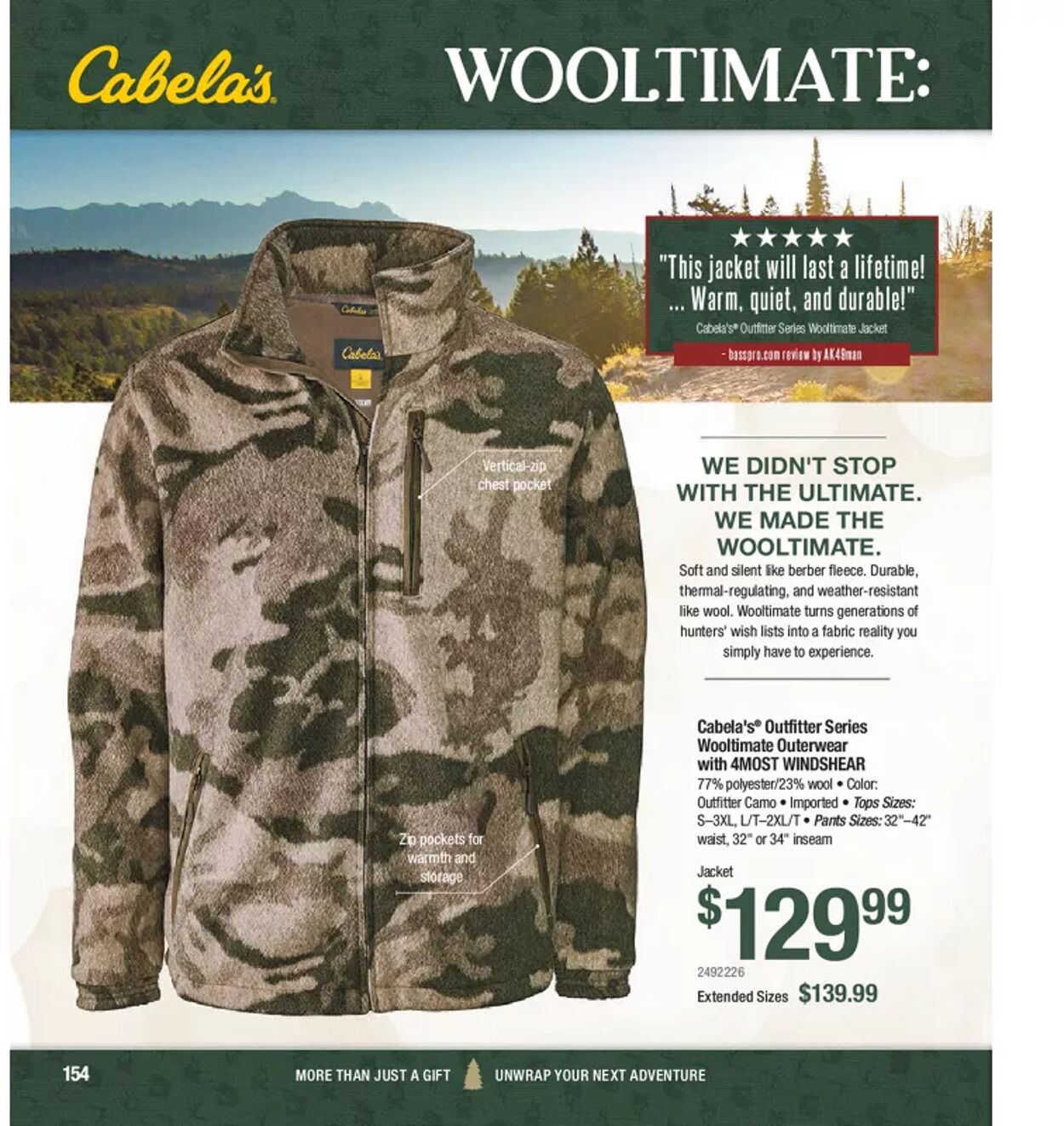 Flyer Cabela's 01.11.2021 - 22.12.2021