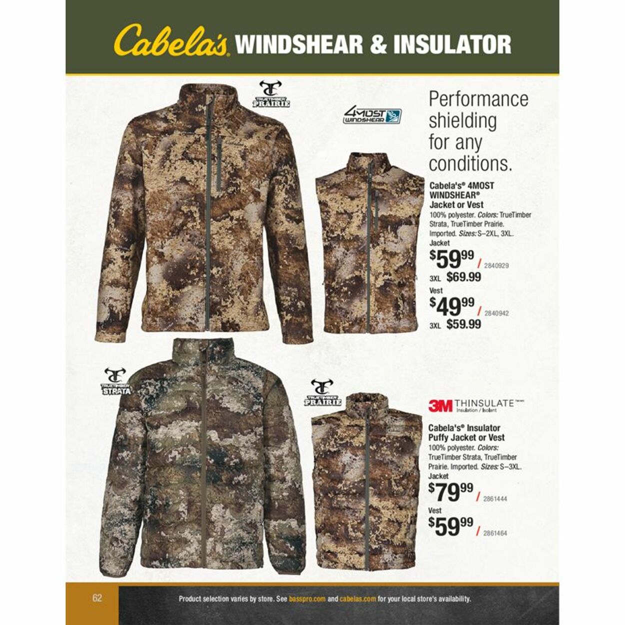 Flyer Cabela's 01.01.2021 - 31.12.2021