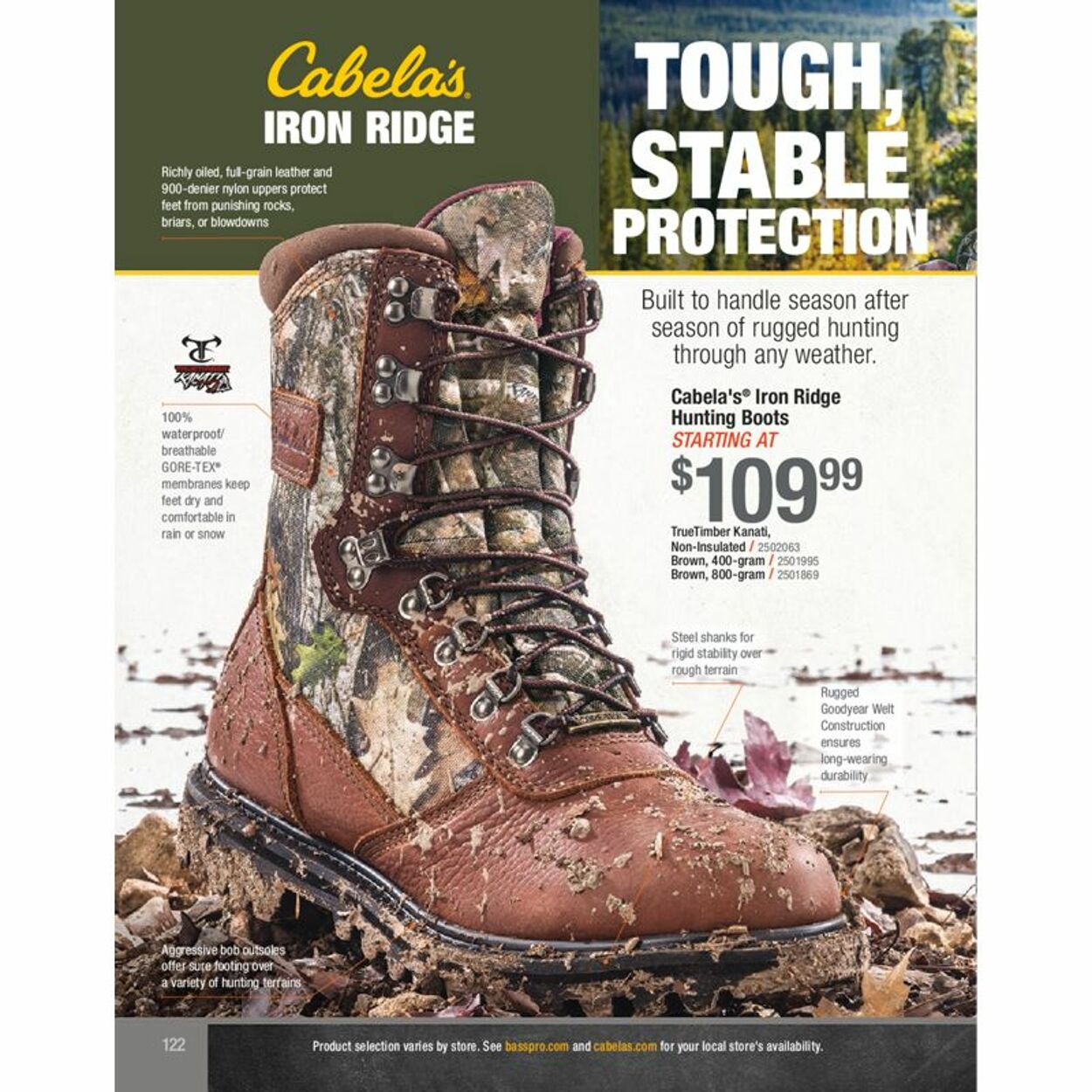 Flyer Cabela's 01.01.2021 - 31.12.2021