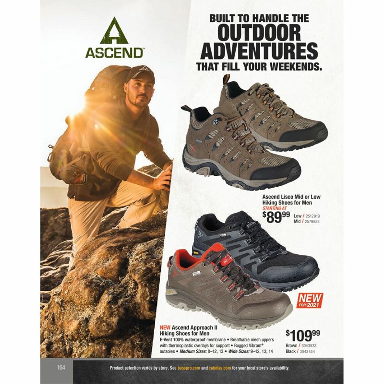 Flyer Cabela's 01.01.2021 - 31.12.2021