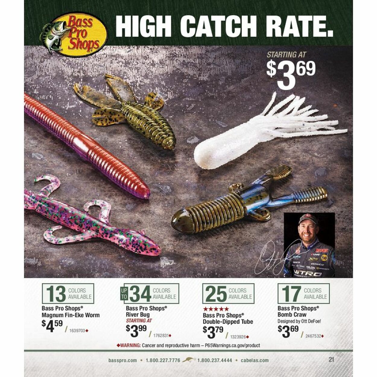 Flyer Cabela's 01.01.2021 - 31.12.2021