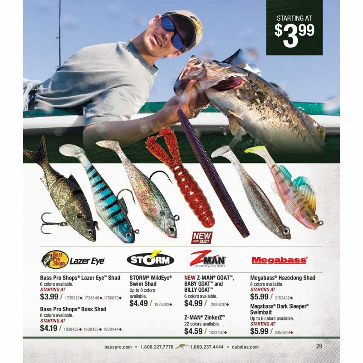 Flyer Cabela's 01.01.2021 - 31.12.2021