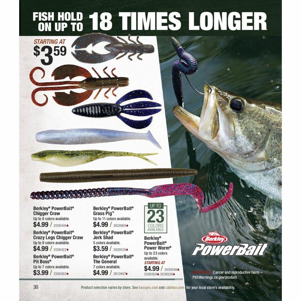 Flyer Cabela's 01.01.2021 - 31.12.2021