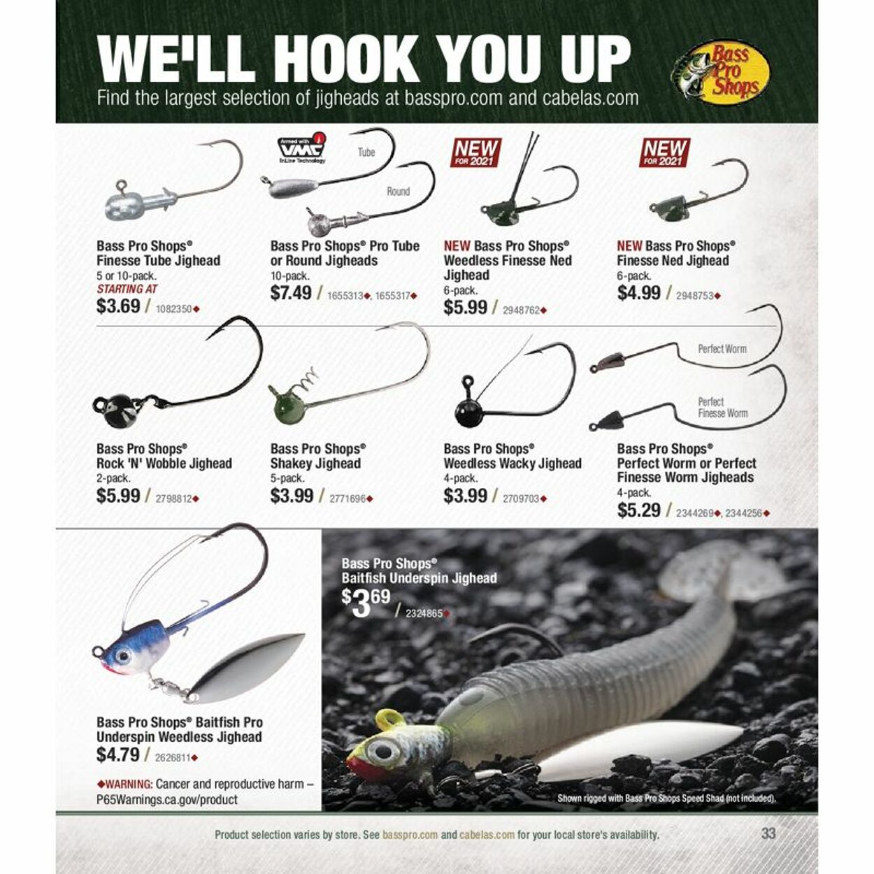 Flyer Cabela's 01.01.2021 - 31.12.2021