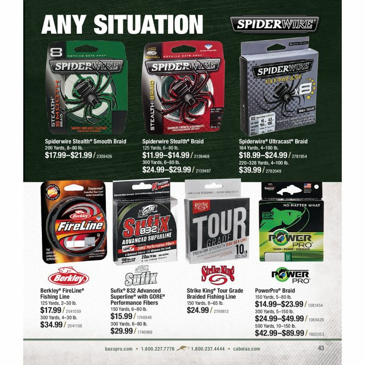 Flyer Cabela's 01.01.2021 - 31.12.2021