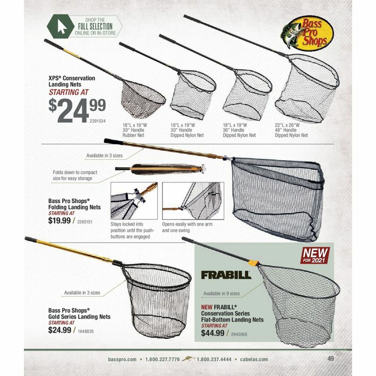 Flyer Cabela's 01.01.2021 - 31.12.2021