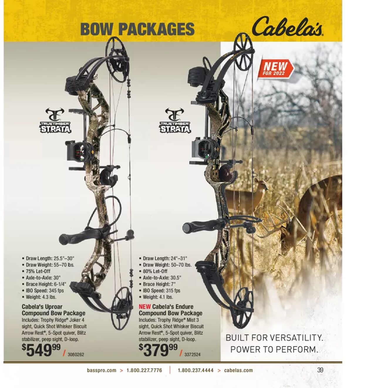 Flyer Cabela's 01.07.2022 - 30.09.2022