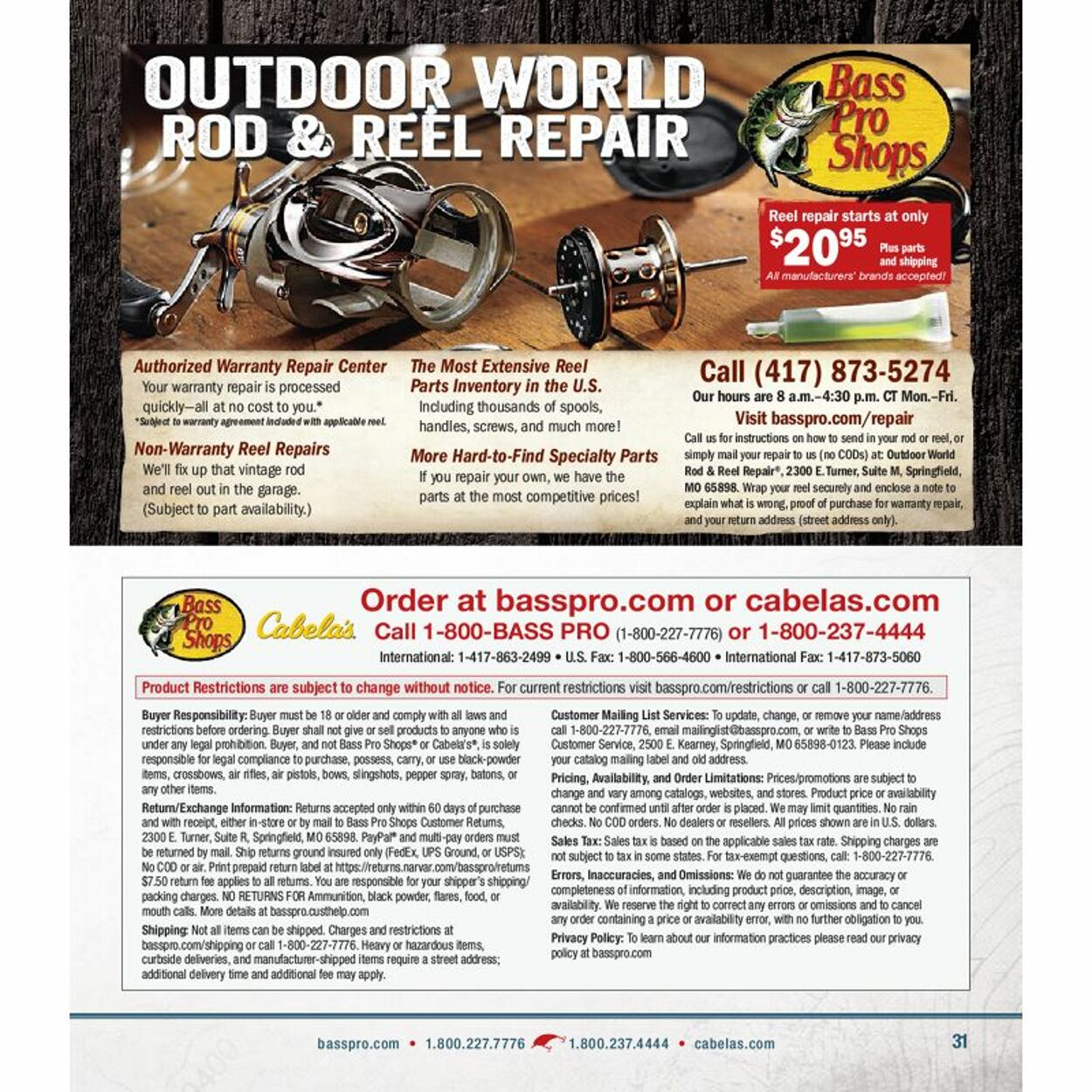 Flyer Cabela's 18.08.2022 - 31.12.2022