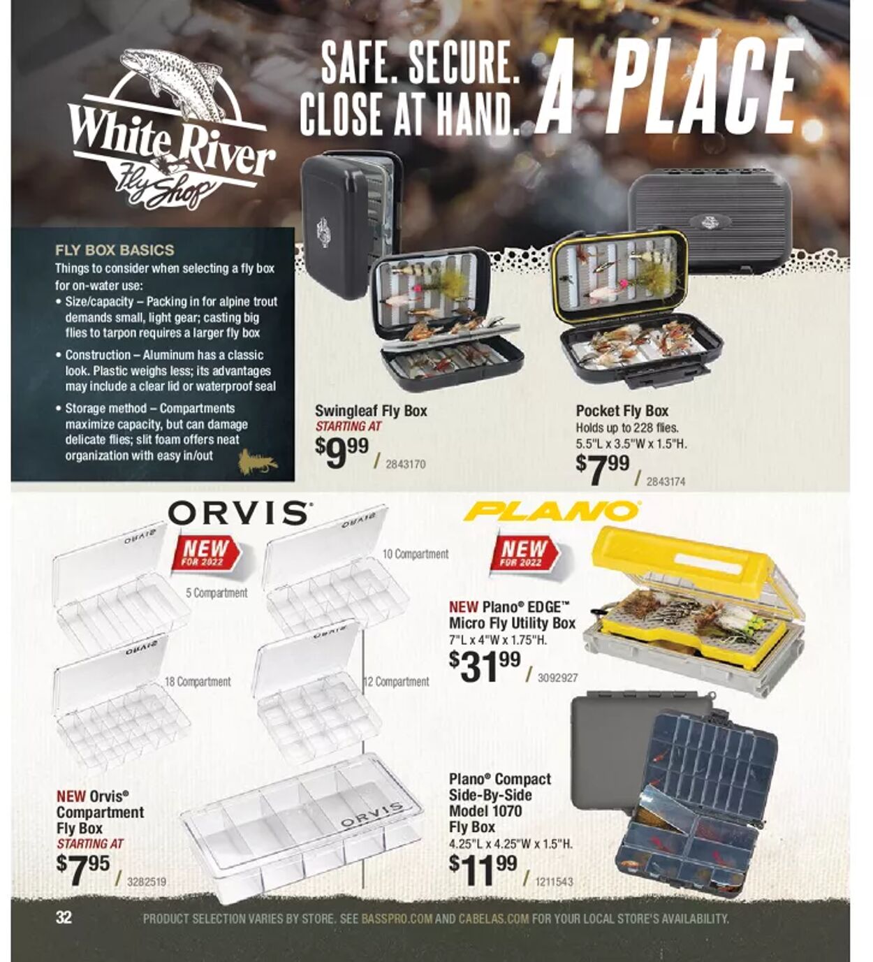 Flyer Cabela's 21.04.2022 - 31.12.2022