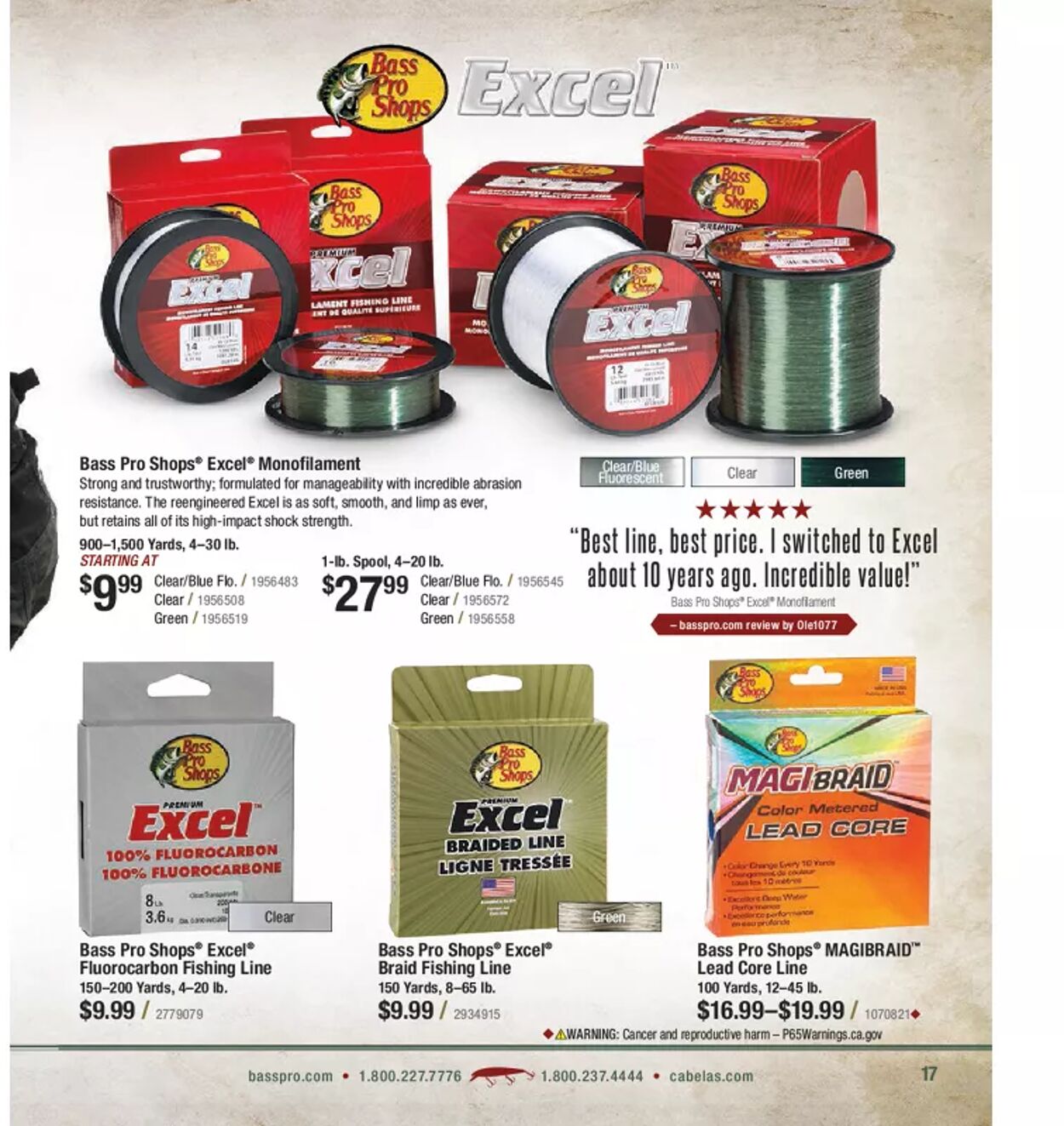 Flyer Cabela's 01.05.2022 - 31.08.2022