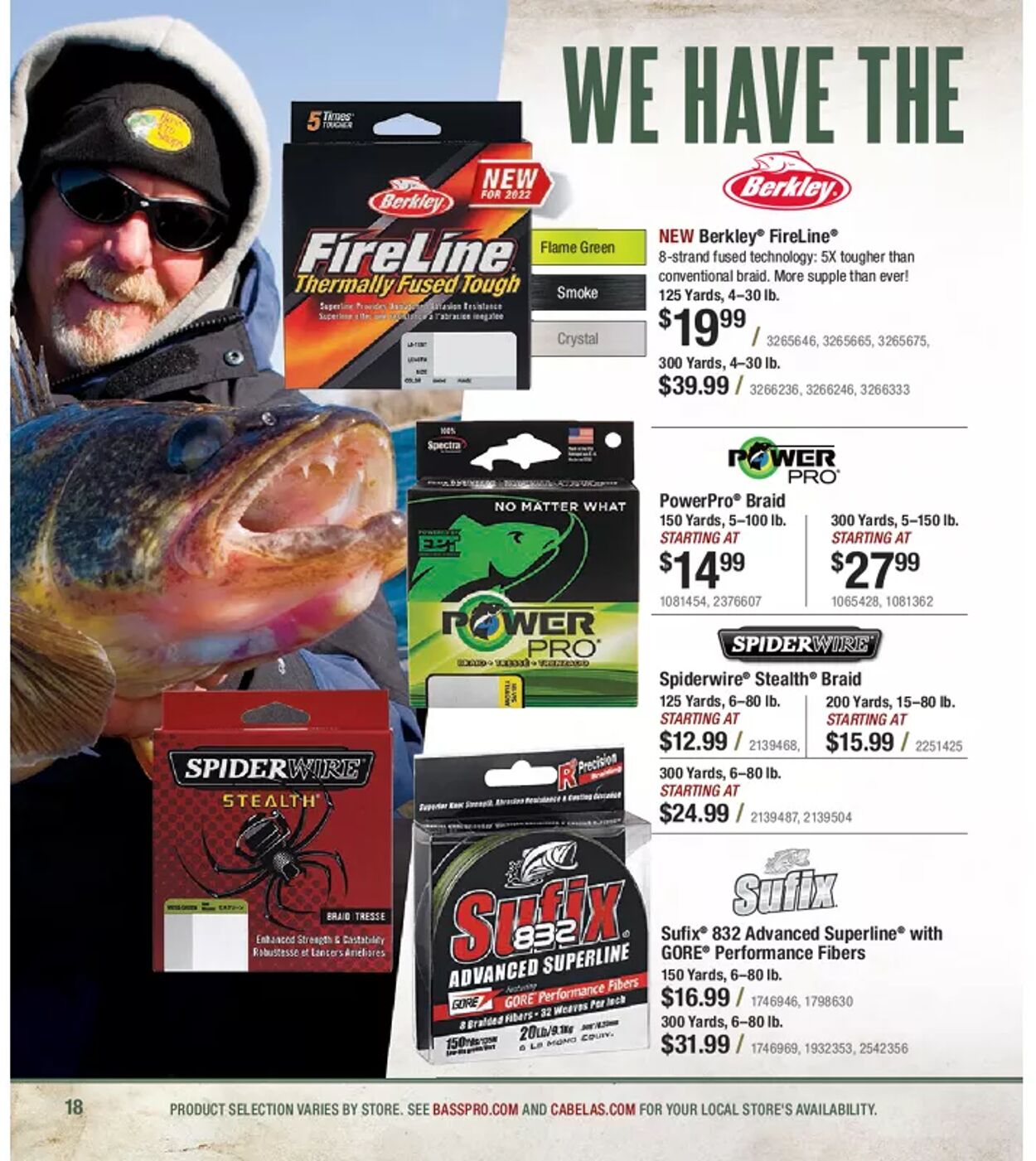 Flyer Cabela's 01.05.2022 - 31.08.2022