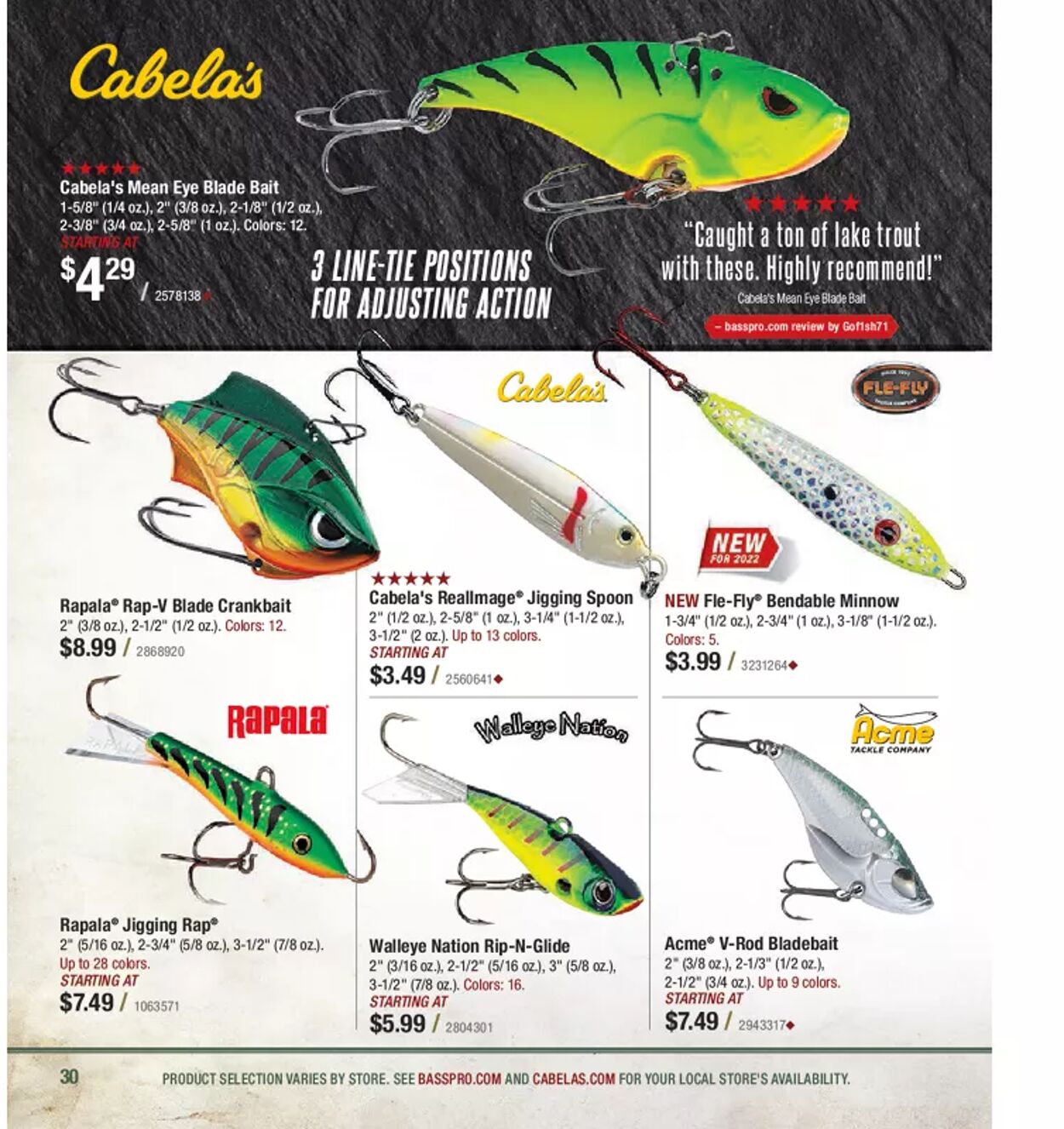 Flyer Cabela's 01.05.2022 - 31.08.2022