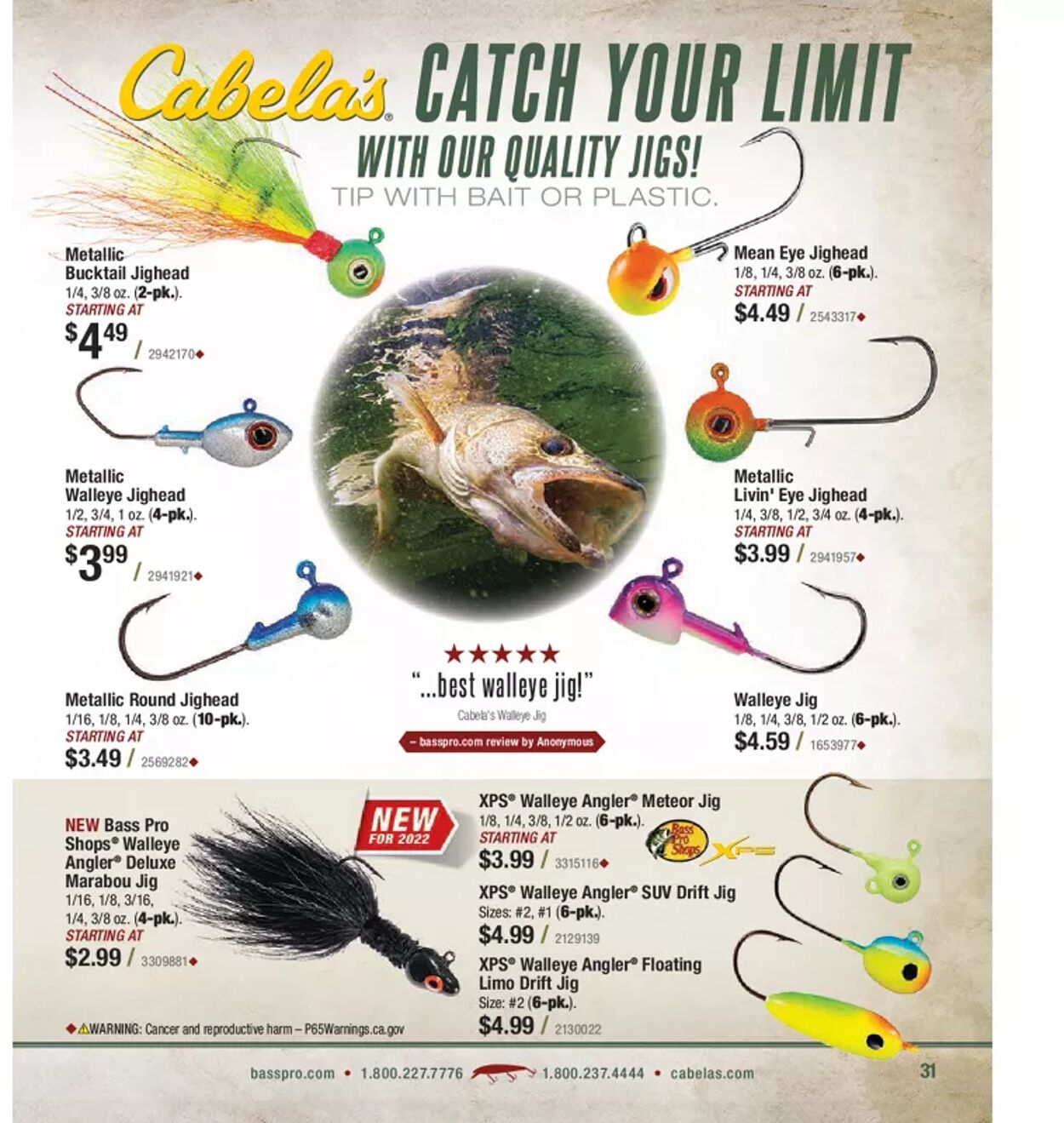 Flyer Cabela's 01.05.2022 - 31.08.2022