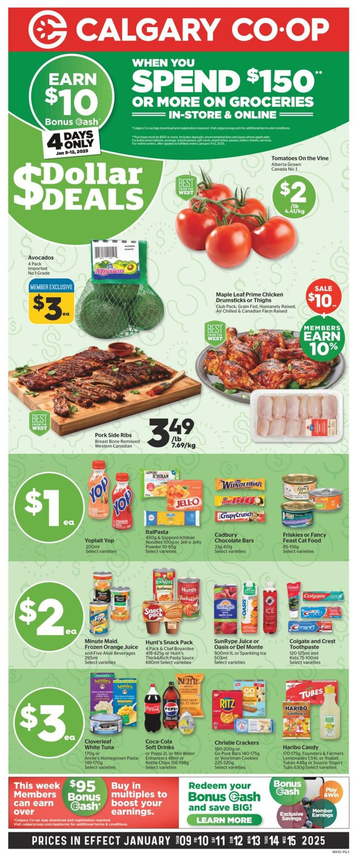 Calgary CO-OP Promotional flyers