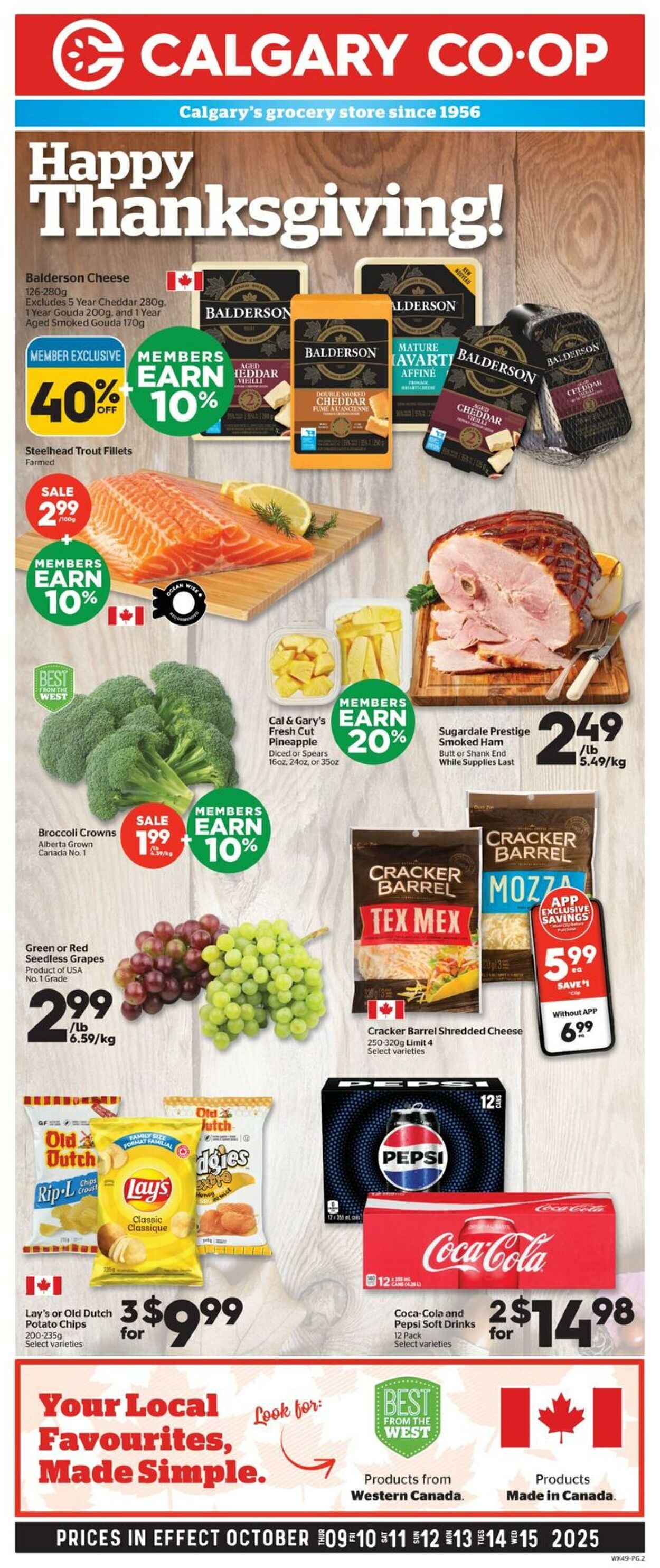 Flyer Calgary CO-OP 09.10.2025 - 15.10.2025