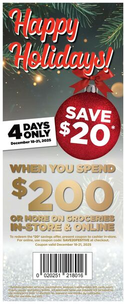 Flyer Calgary CO-OP 18.12.2025 - 26.12.2025