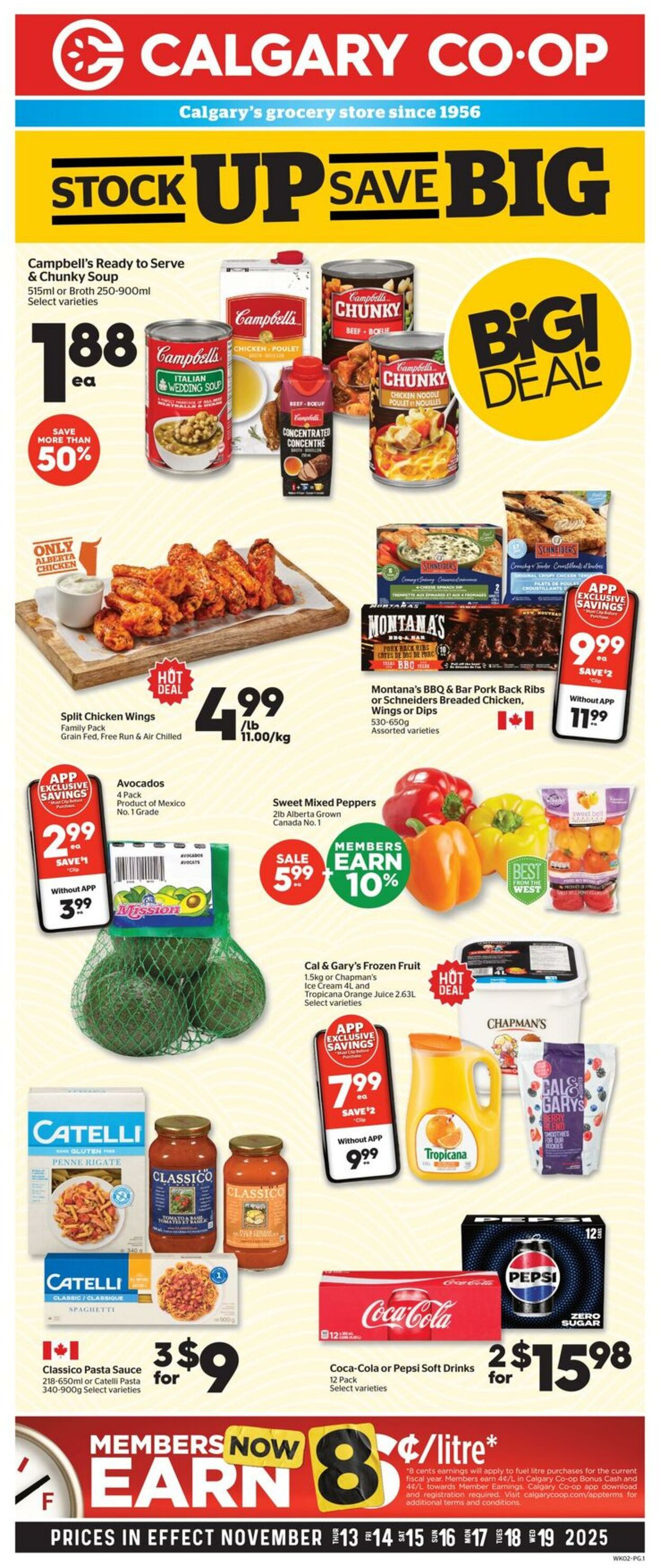 Flyer Calgary CO-OP 13.11.2025 - 19.11.2025