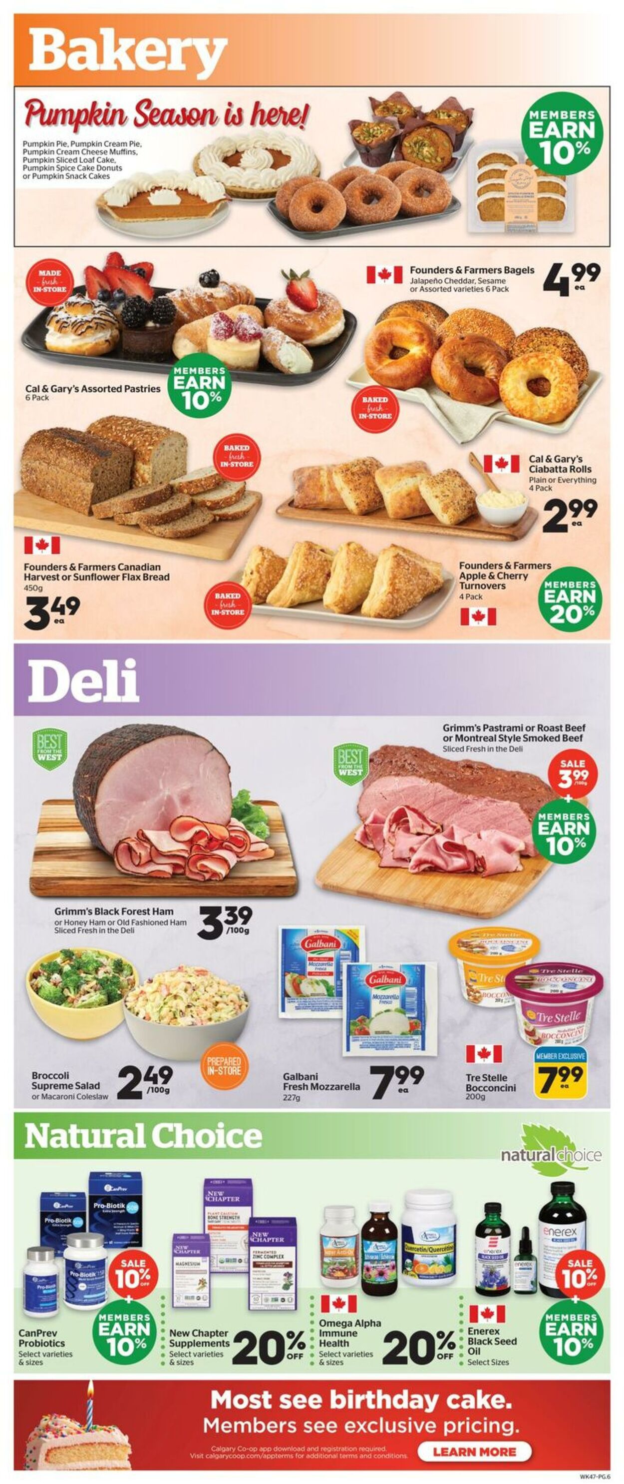 Flyer Calgary CO-OP 25.09.2025 - 01.10.2025