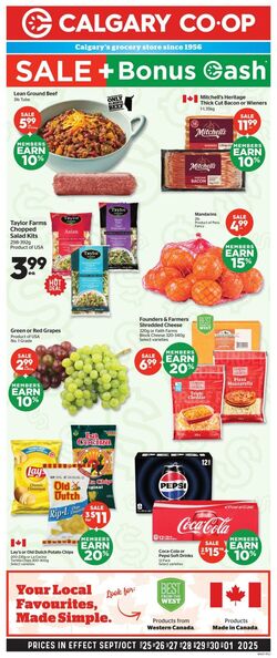 Flyer Calgary CO-OP 24.07.2025 - 30.07.2025