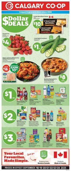 Flyer Calgary CO-OP 18.09.2025 - 24.09.2025