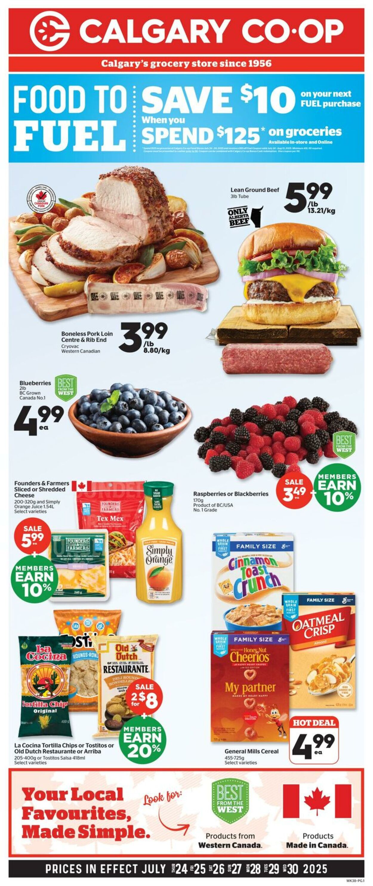 Flyer Calgary CO-OP 24.07.2025 - 30.07.2025