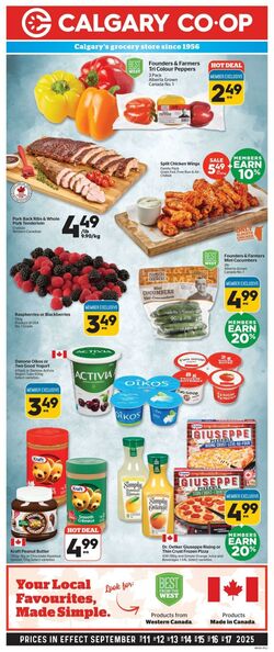 Flyer Calgary CO-OP 11.09.2025 - 17.09.2025