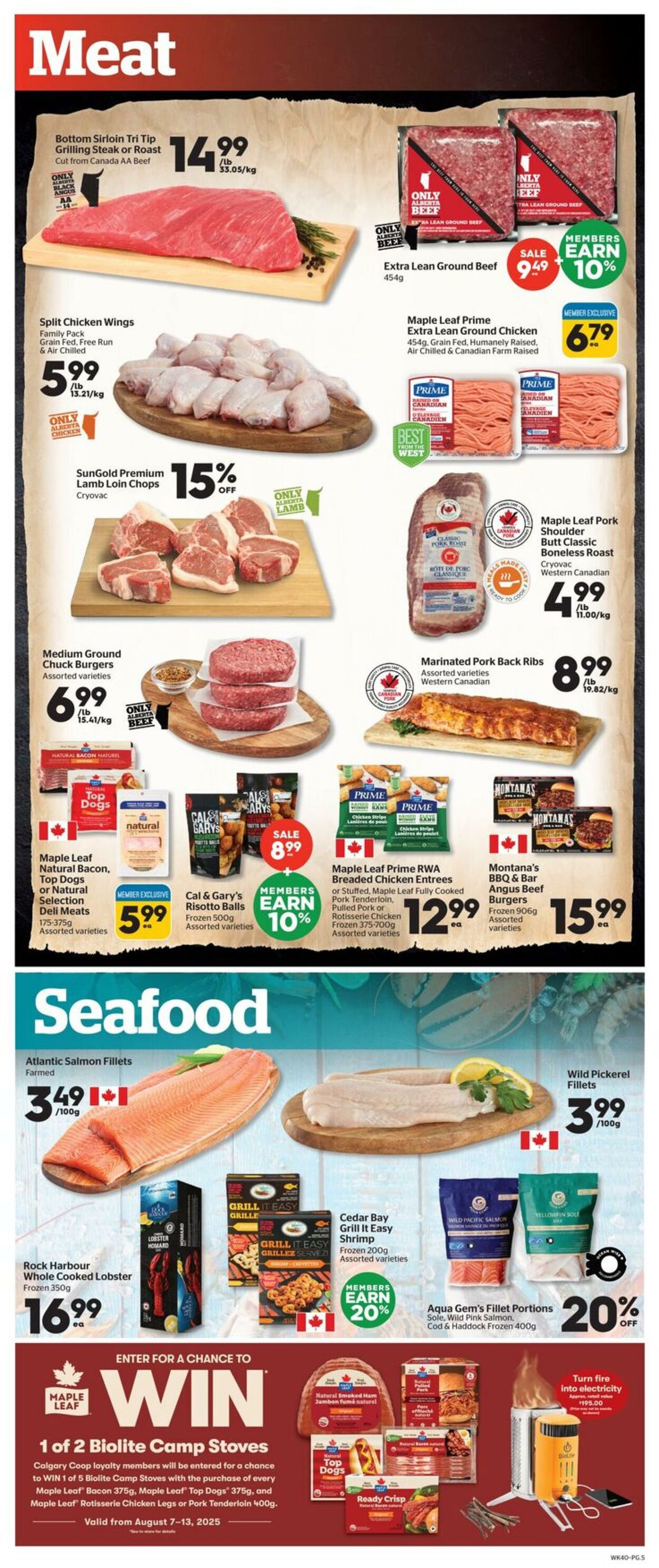 Flyer Calgary CO-OP 07.08.2025 - 13.08.2025