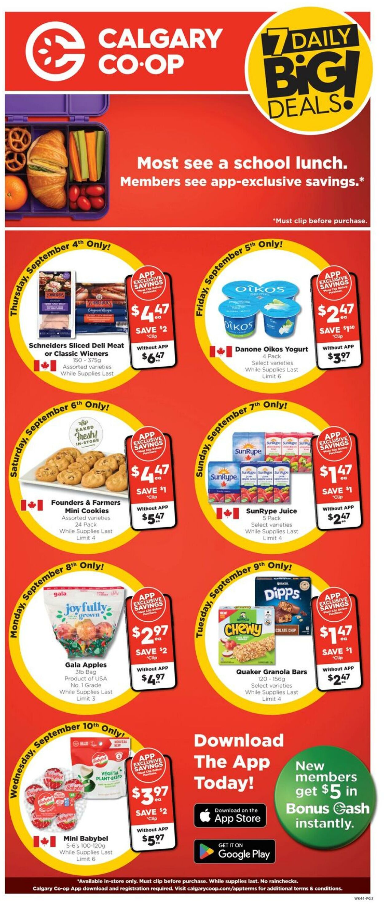 Flyer Calgary CO-OP 04.09.2025 - 10.09.2025