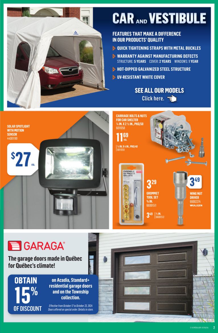 Flyer Canac 17.10.2024 - 23.10.2024