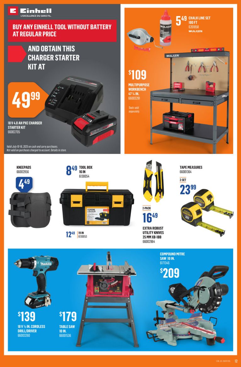 Flyer Canac 10.07.2025 - 16.07.2025