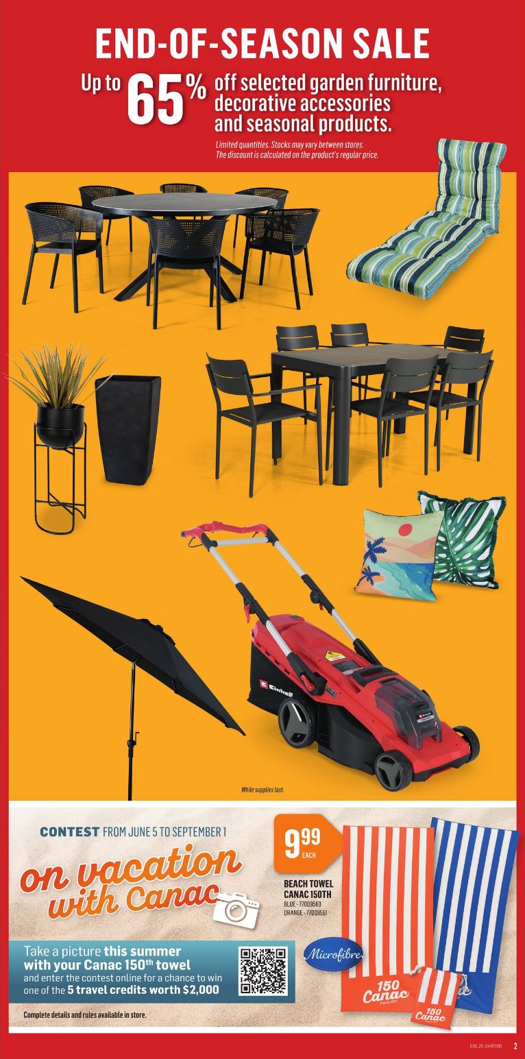 Flyer Canac 24.07.2025 - 30.07.2025