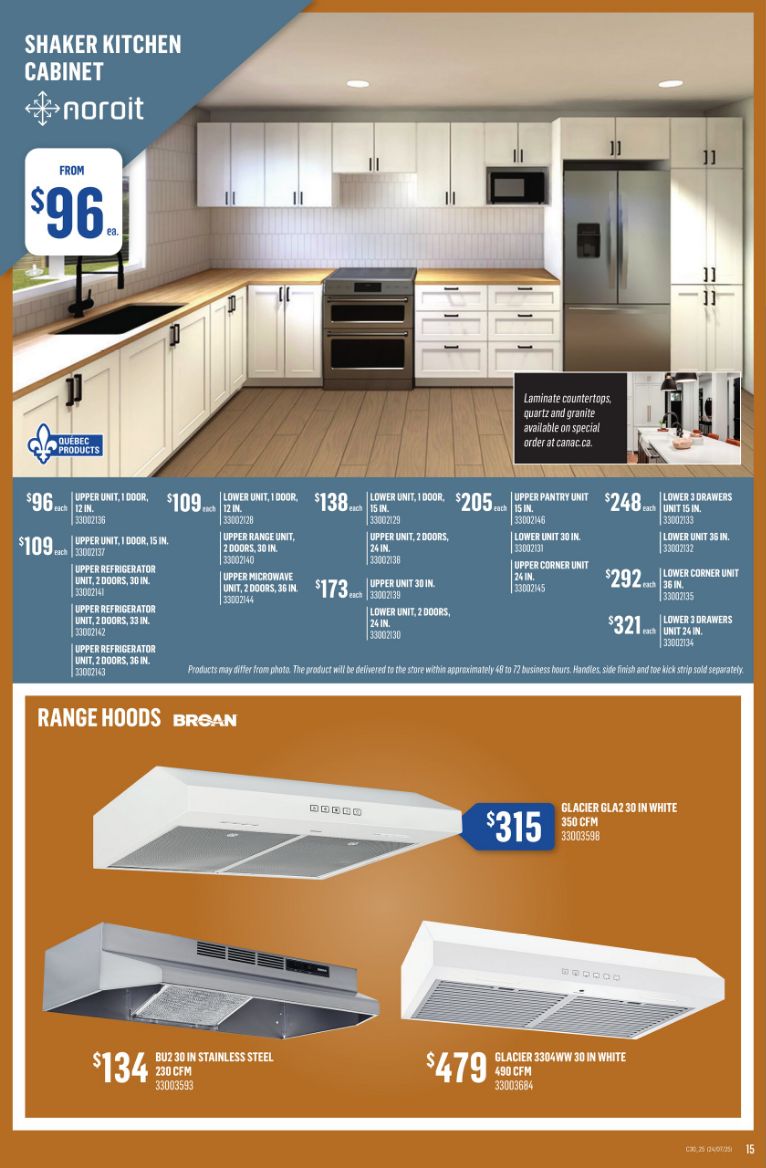 Flyer Canac 24.07.2025 - 30.07.2025