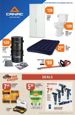 Flyer Canac 21.08.2025 - 27.08.2025