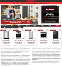 Flyer Canadian Appliance Source 23.03.2023 - 29.03.2023