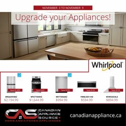 Flyer Canadian Appliance Source 03.11.2022-09.11.2022