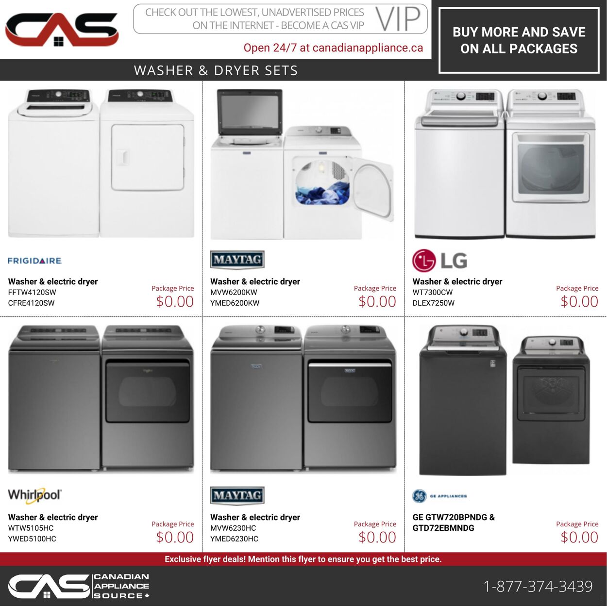 Flyer Canadian Appliance Source 08.09.2022 - 14.09.2022
