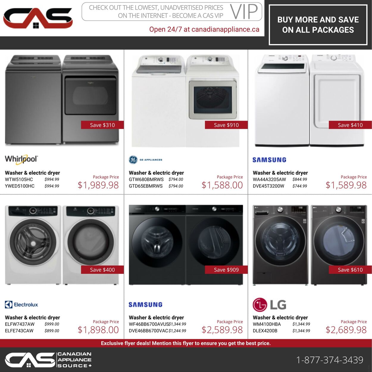 Flyer Canadian Appliance Source 26.01.2023 - 01.02.2023