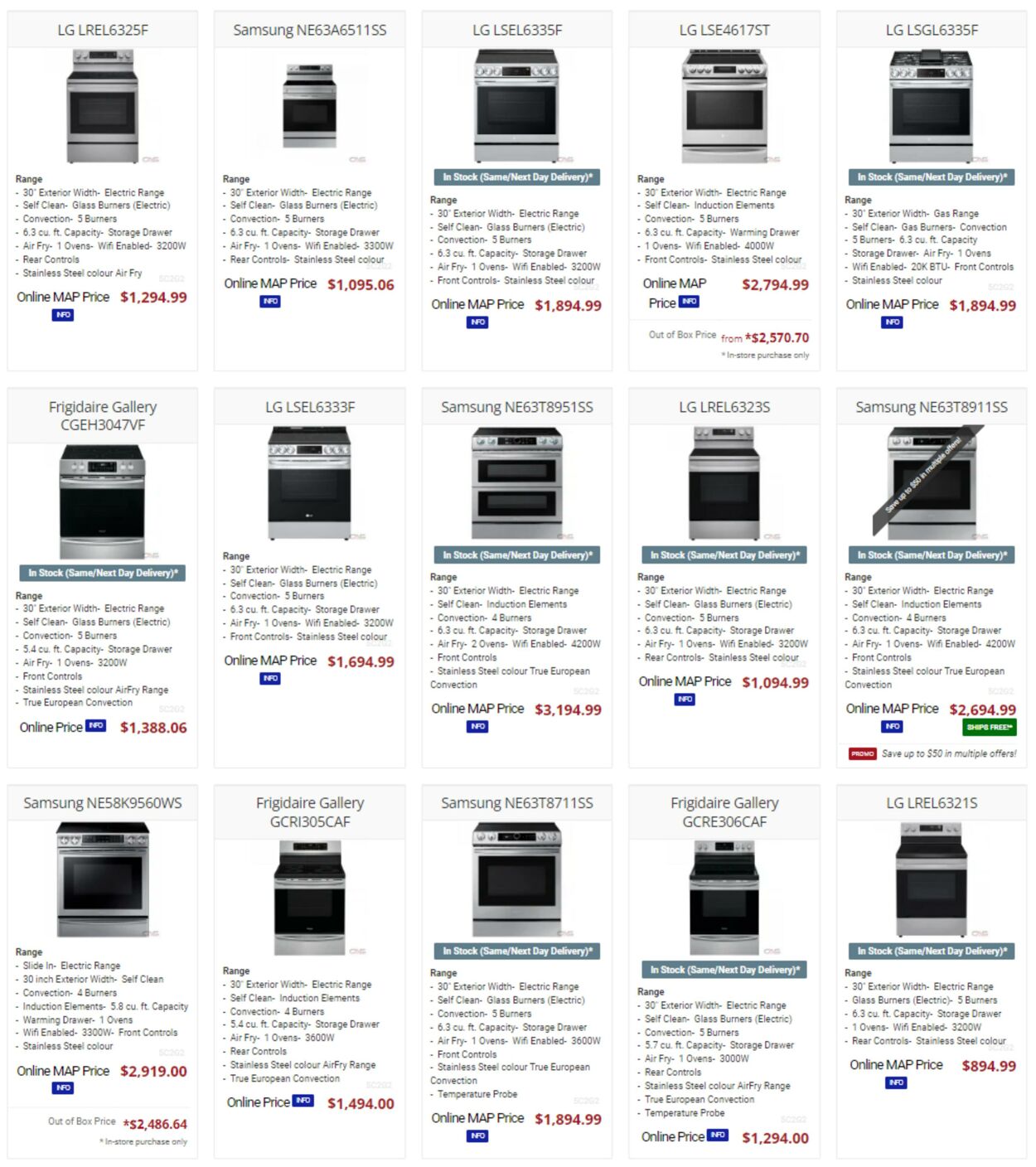 Flyer Canadian Appliance Source 09.03.2023 - 15.03.2023