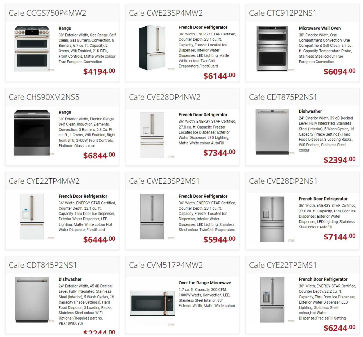 Flyer Canadian Appliance Source 23.02.2023 - 01.03.2023