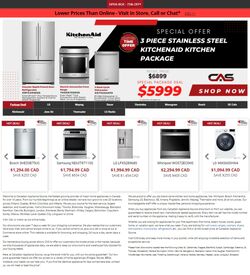 Flyer Canadian Appliance Source 18.05.2023 - 24.05.2023